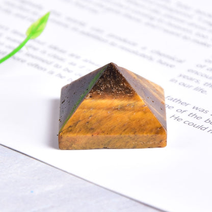 Natural Crystal Pyramid Healing Stone