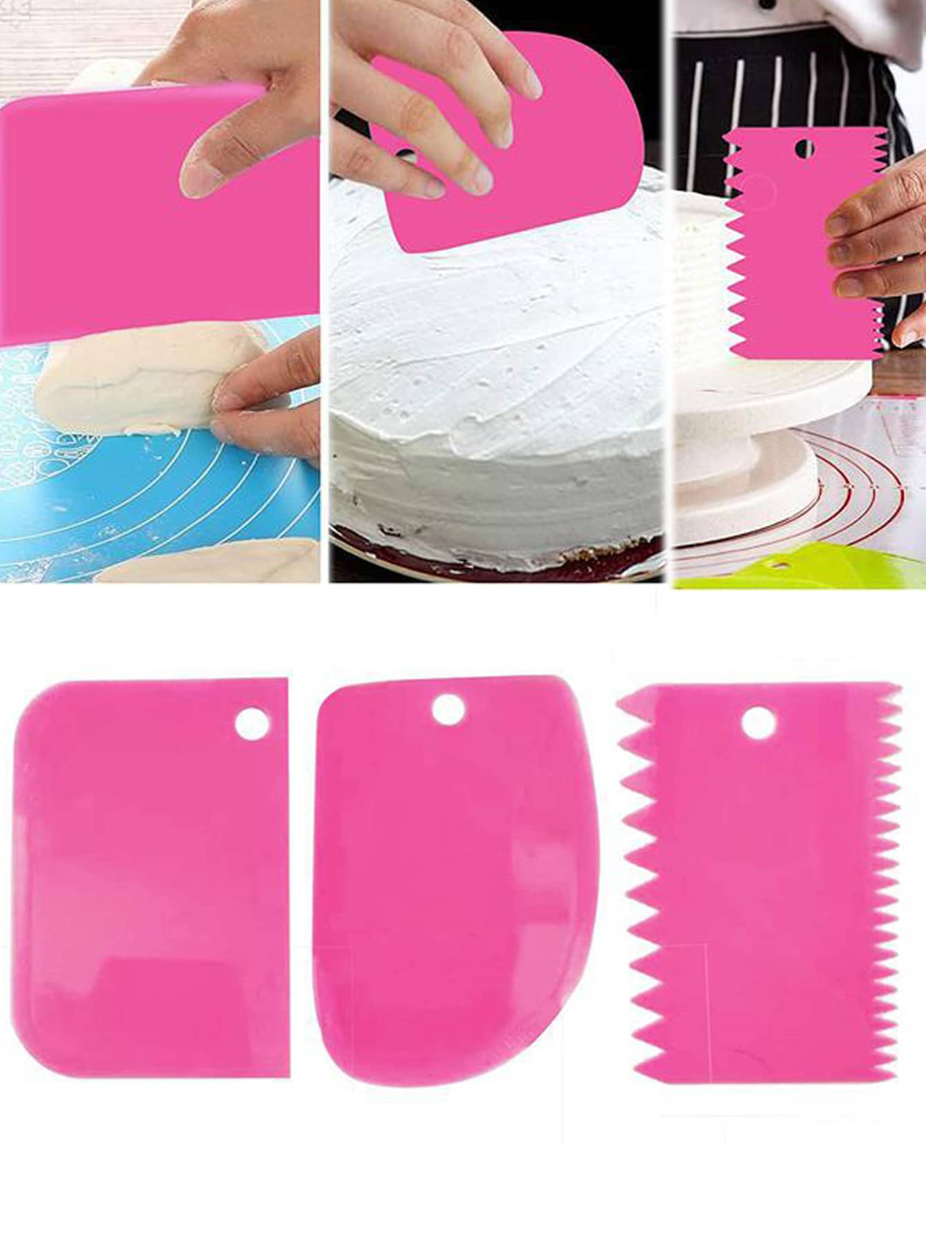 21pcs/set Cake Decorating Tip, Piping , Cream Scraper