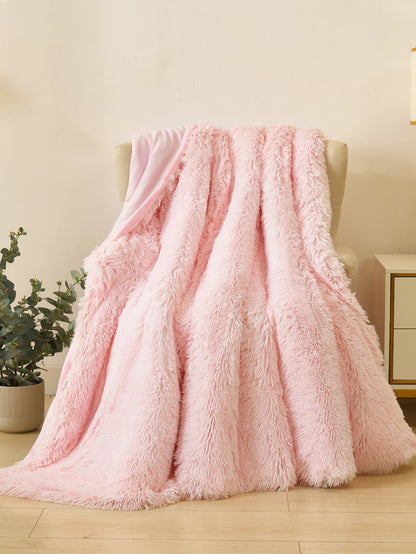 1pc Tie Dye Fuzzy Blanket