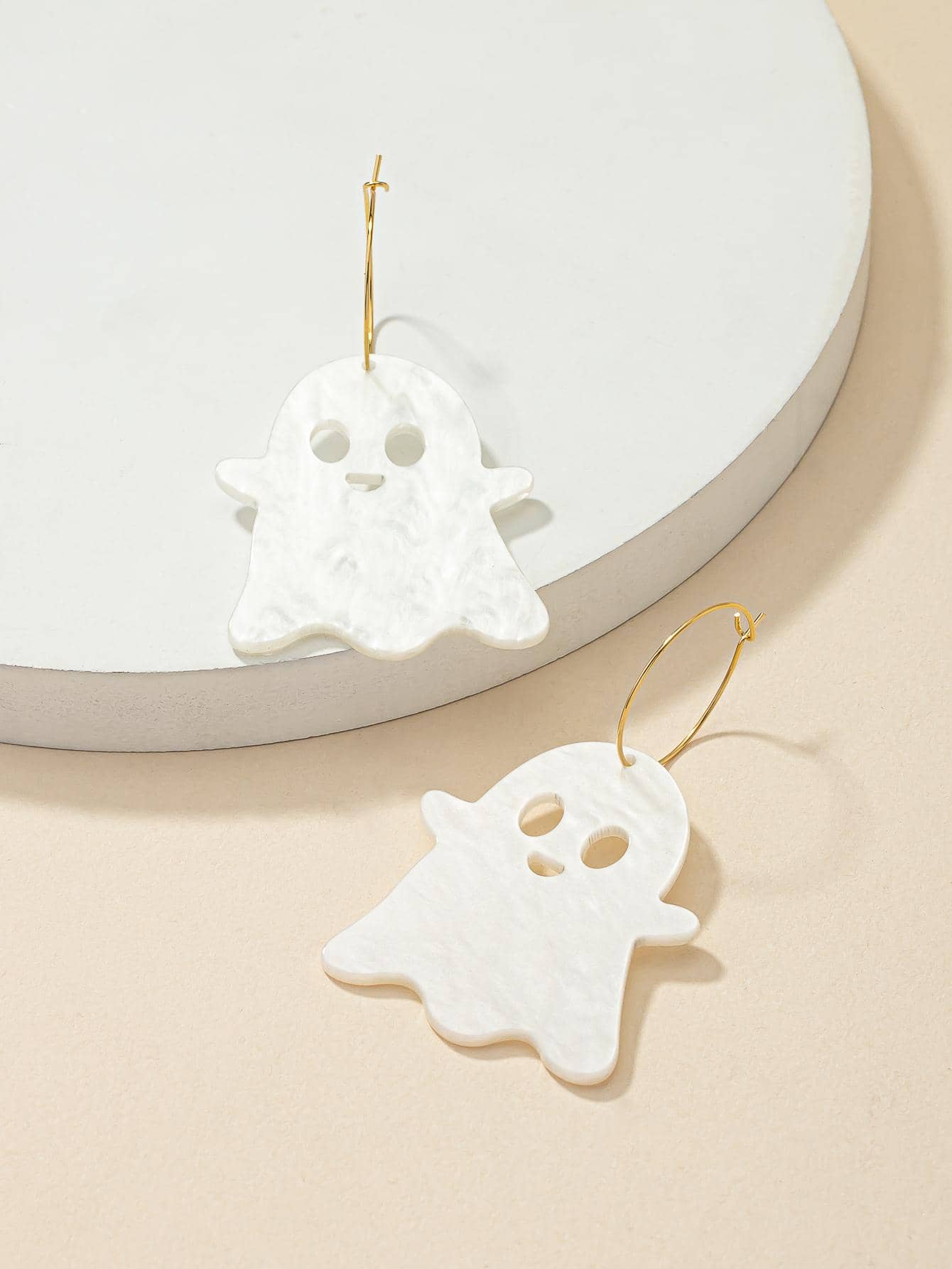 Cute Ghost Drop Earrings For Women For Gift, Halloween earrings, Ghost earrings