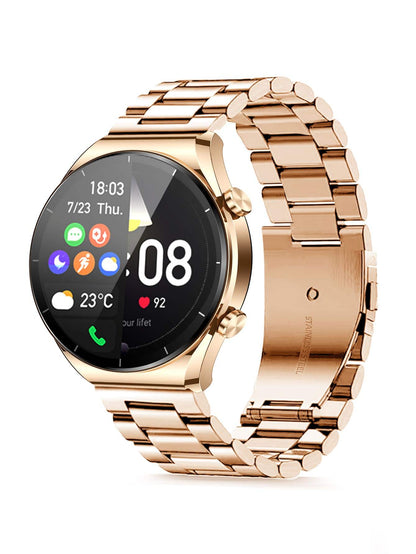 Heart Rate Monitor Round Smart Watch