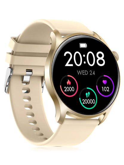 Heart Rate Monitoring Smart Watch & 1pc Watchband