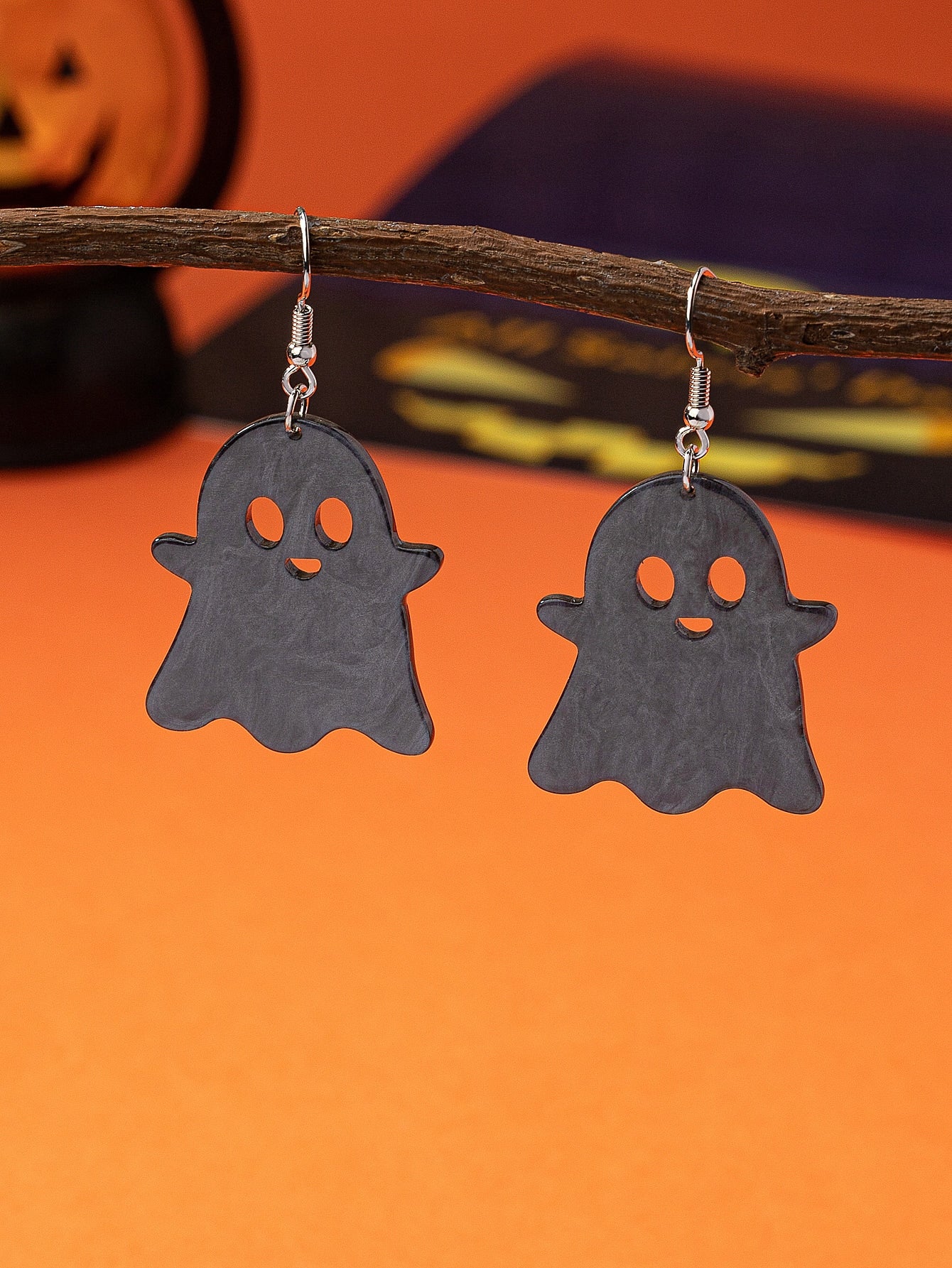 Cute Ghost Drop Earrings For Women For Gift, Halloween earrings, Ghost earrings