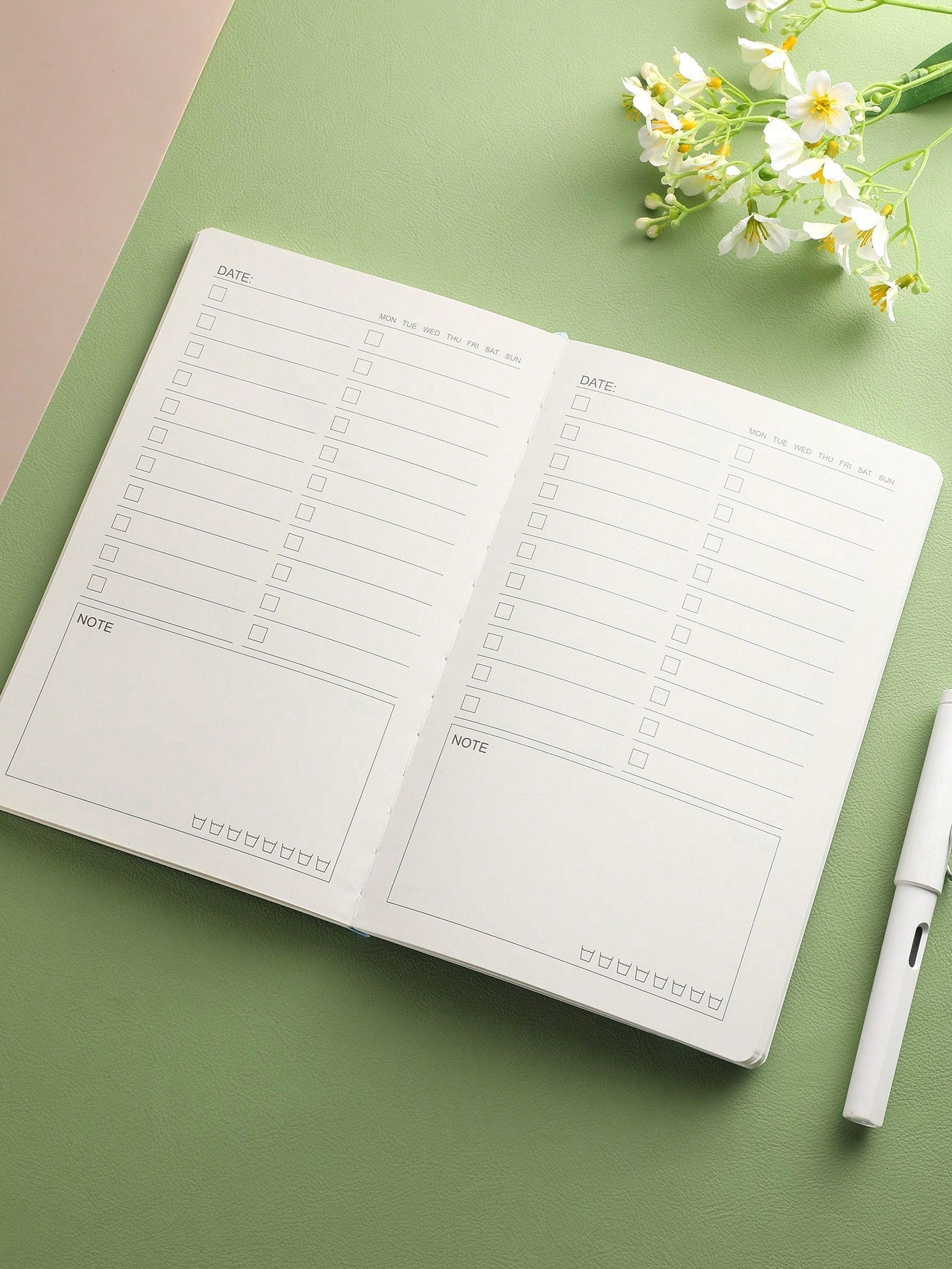 1pc A5 Planner Tracker Journal, Without Pen