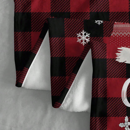 F3394 Santa Claus Pattern Christmas Blanket