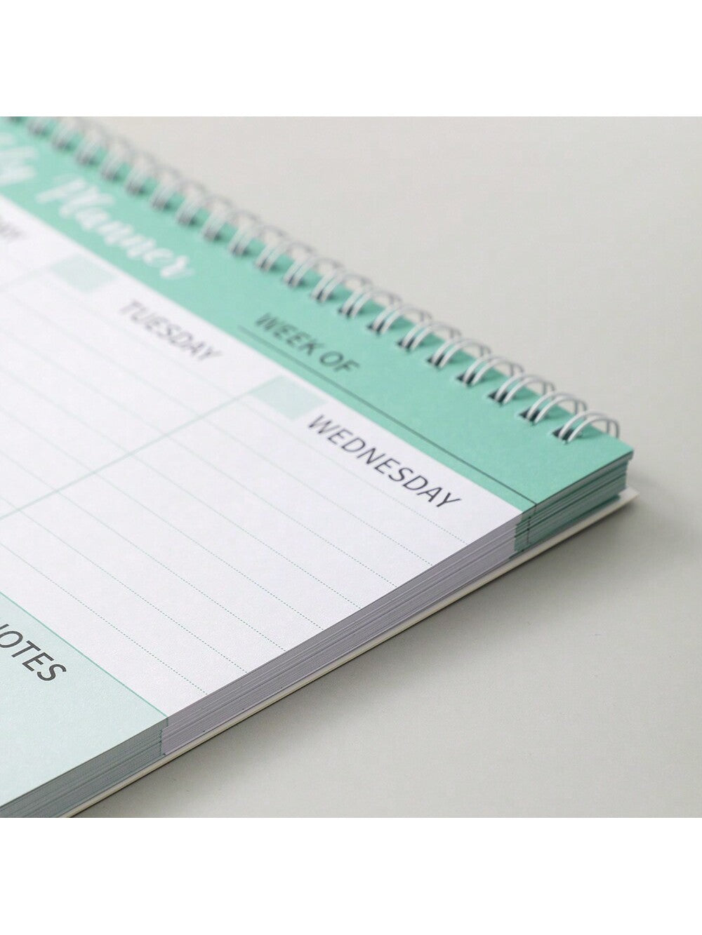 52 sheets Weekly Planning Notepad Wide To Do Planner Notepad with Notes Daily Schedules For Goals Tasks Ldeas Notes To Do Lists PVC Hardcover Office Planning 25.5*19.2cm (10.04*7.56 inch)