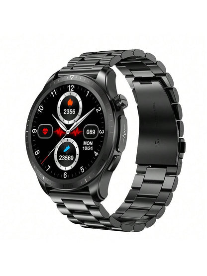 Smartwatch, 1.39-inch 360*360 Hd Touch Screen Smartwatch With Chest Strap For Real-time Ecg Analysis