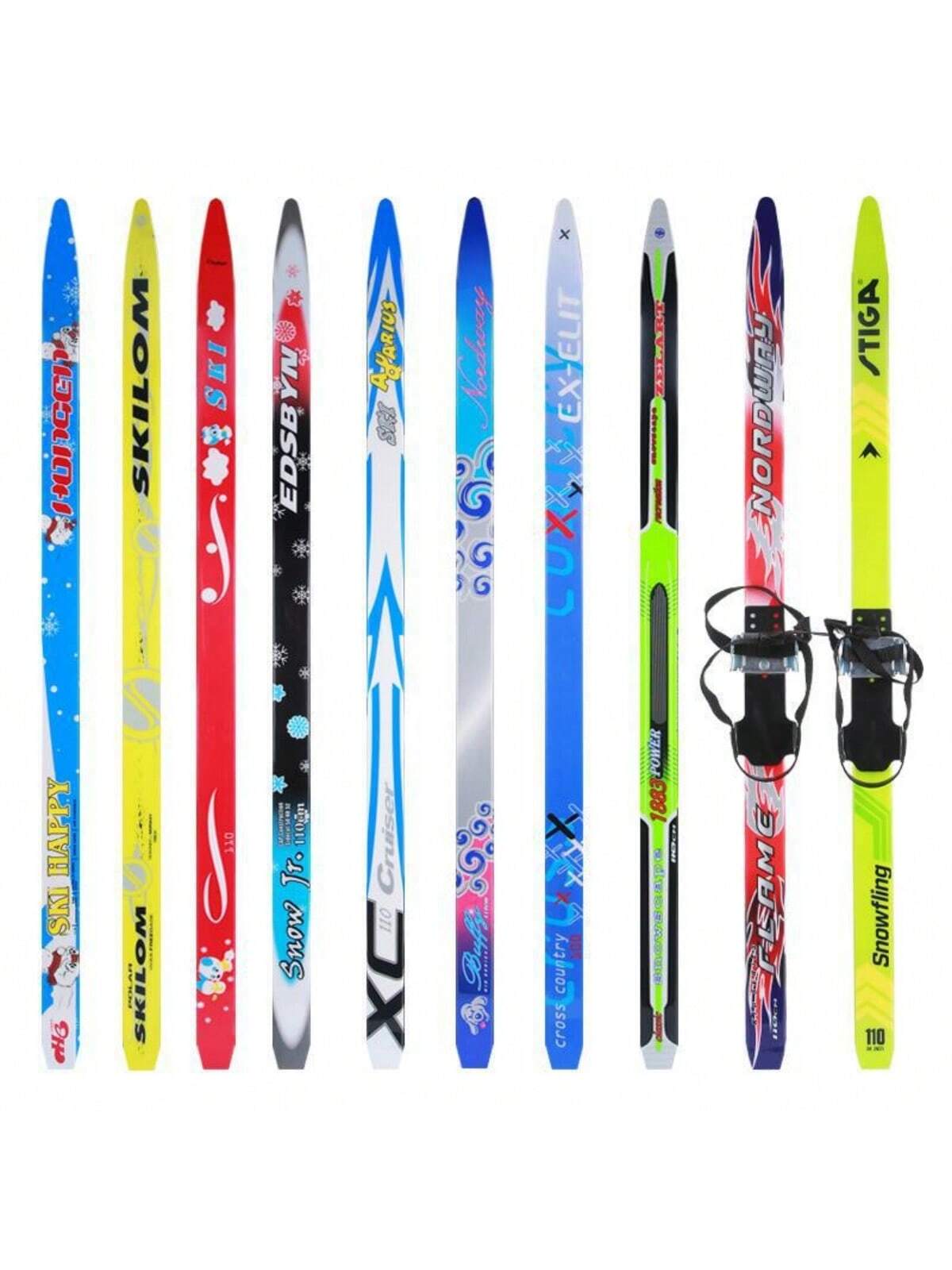 Ski Board Twin Board Set