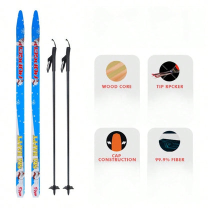 Ski Board Twin Board Set