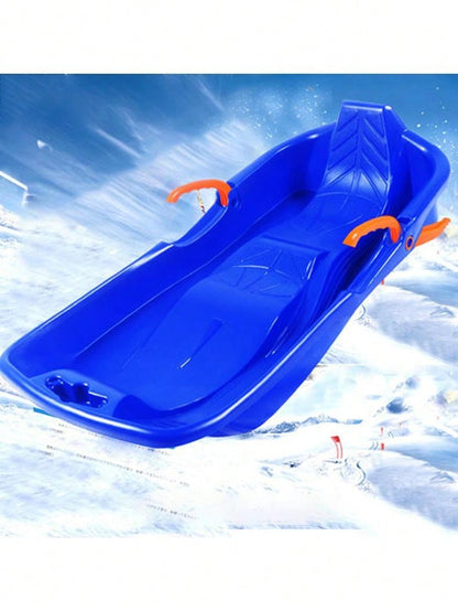 Single , double snowboard sled