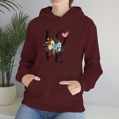 LOVE- Unisex Heavy Blend™ Hooded Sweatshirt