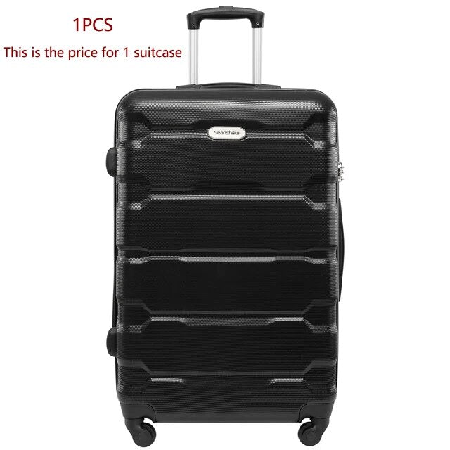 18carry on Cabin suitcase 22/26/30 inch travel suitcase on wheelsrolling luggage set