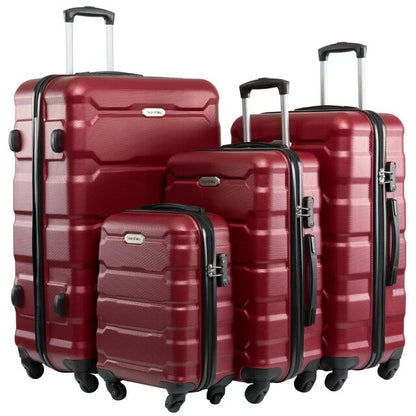 18carry on Cabin suitcase 22/26/30 inch travel suitcase on wheelsrolling luggage set