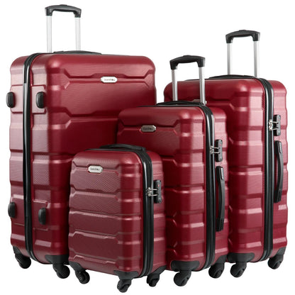 18carry on Cabin suitcase 22/26/30 inch travel suitcase on wheelsrolling luggage set