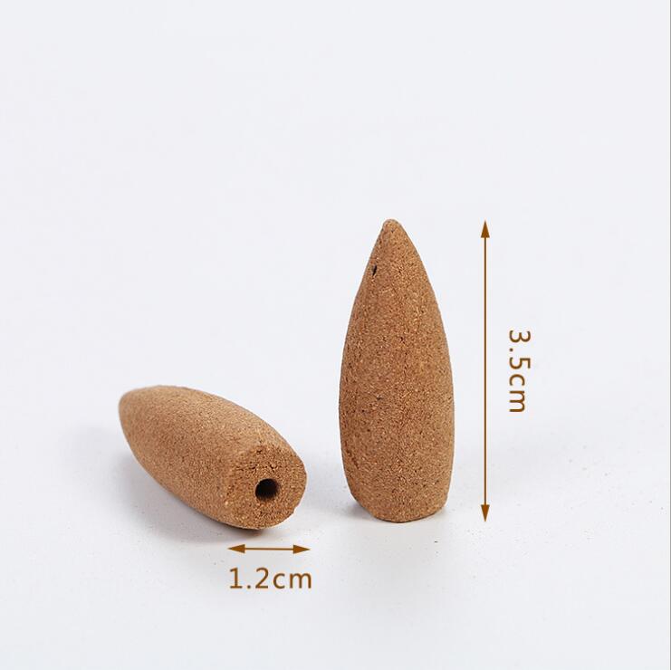 100% Sandalwood Backflow Incense Cones Handmade