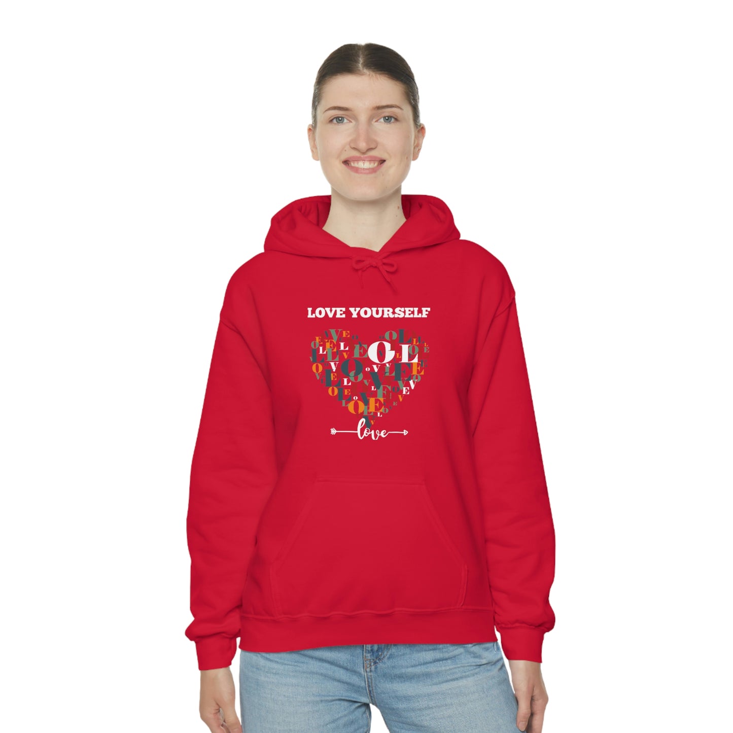 Love Yourself- Unisex Heavy Blend™ Hooded Sweatshirt