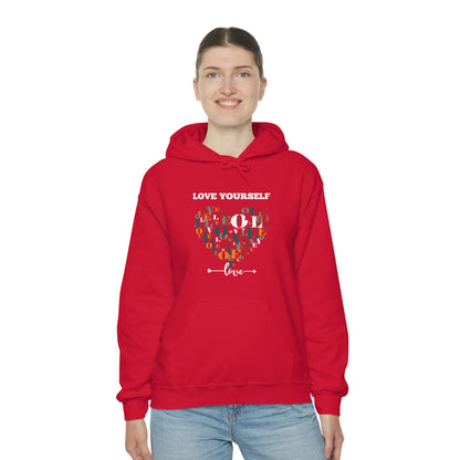 Love Yourself- Unisex Heavy Blend™ Hooded Sweatshirt