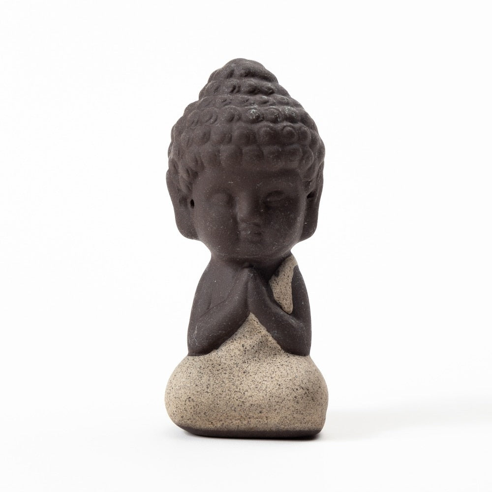 Small Buddha Charm Figurine Jewelry Display Decoration 9X4 cm