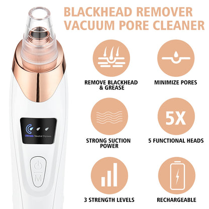 Vacuum Electric Blackhead Remover Cleaner