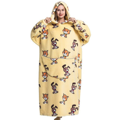 Oversized Cute Wearable - TV Blankets