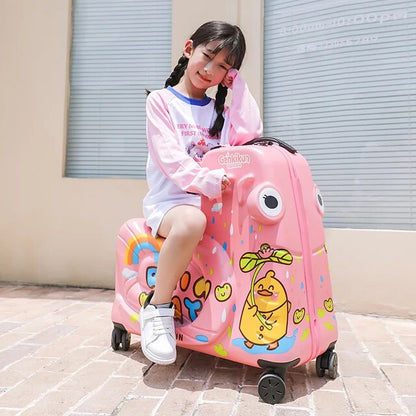 20/24 Inch Trolley Suitcases on Wheels for Kid travel