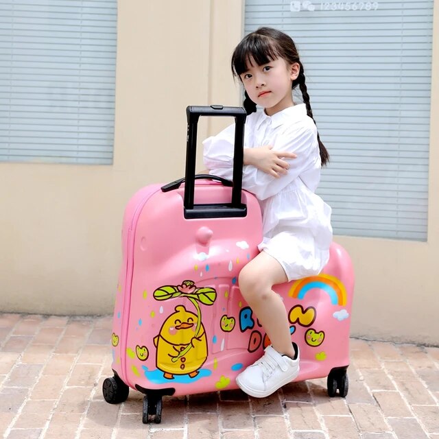 20/24 Inch Trolley Suitcases on Wheels for Kid travel