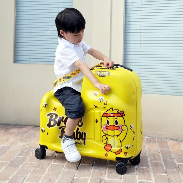 20/24 Inch Trolley Suitcases on Wheels for Kid travel