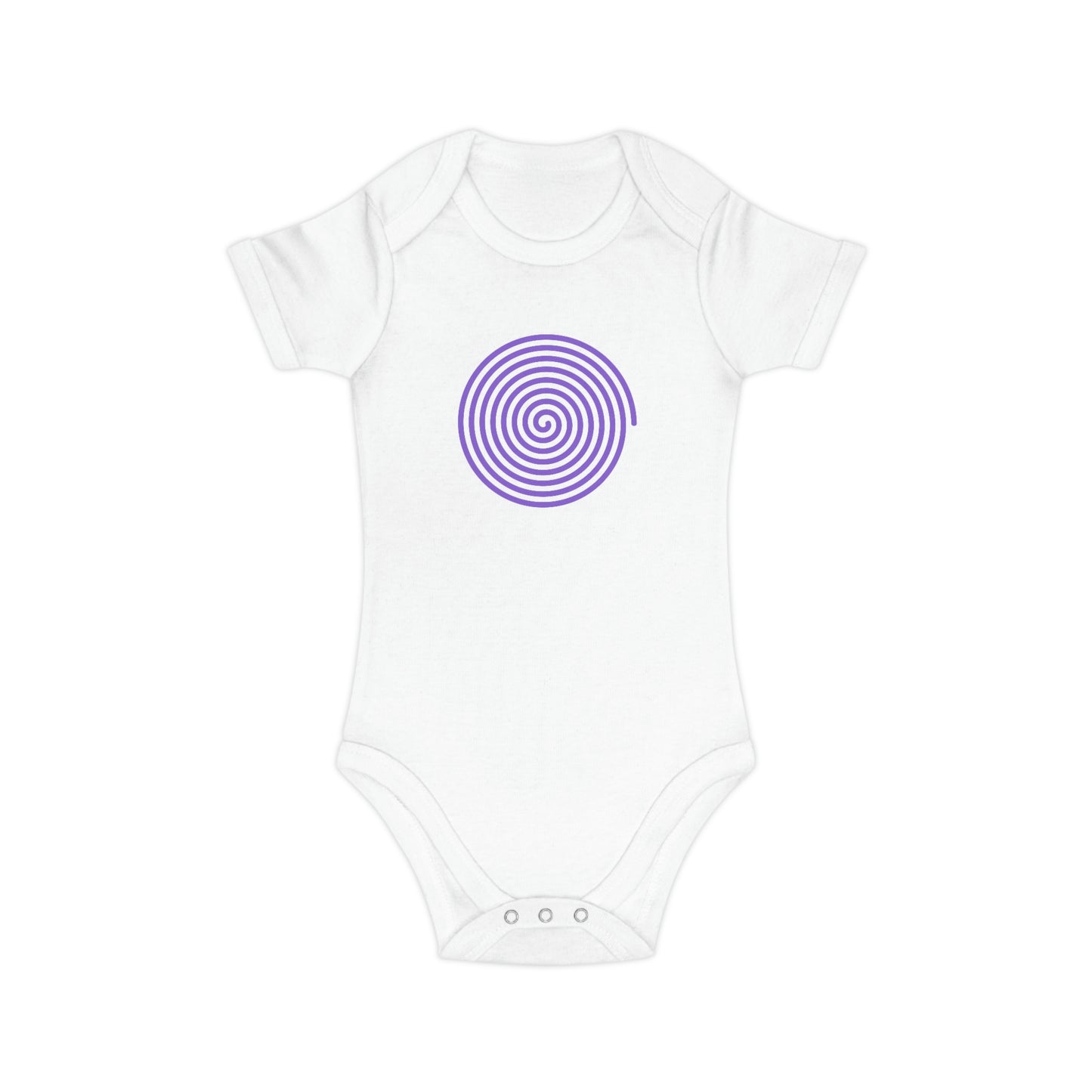 Pattern - Combed Cotton Baby Bodysuit