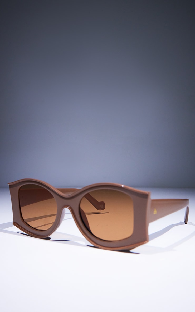 AIRE Pegasus Brown Visor Sunglasses