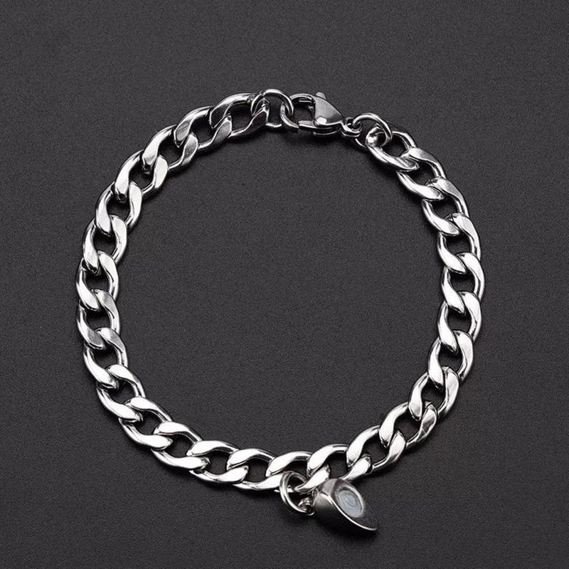 Heart Shape Magnetic Couple Bracelet