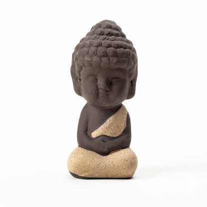 Small Buddha Charm Figurine Jewelry Display Decoration 9X4 cm