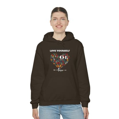 Liebe dich selbst – Unisex Heavy Blend™ Kapuzenpullover