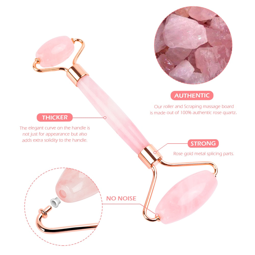 Rose Quartz Roller