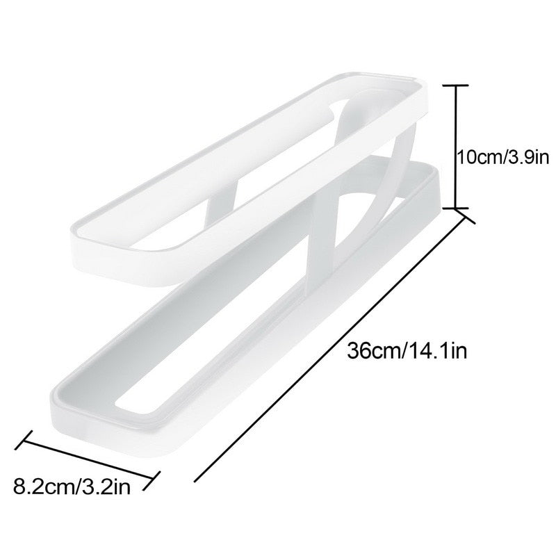 Automatic Scrolling Egg Rack Holder