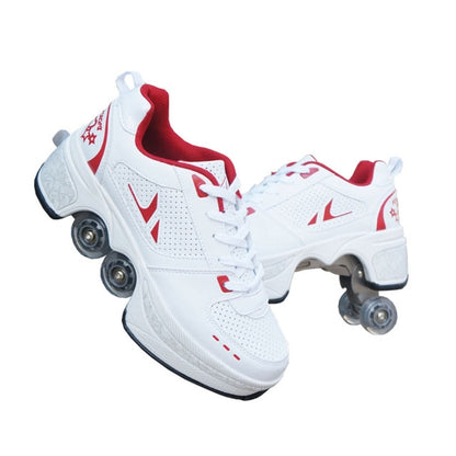 Trendy Roller Skate Shoes -4 Wheels