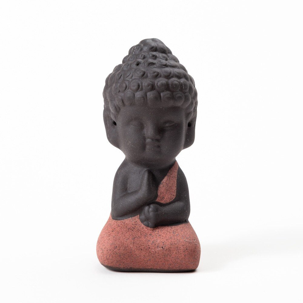 Small Buddha Charm Figurine Jewelry Display Decoration 9X4 cm