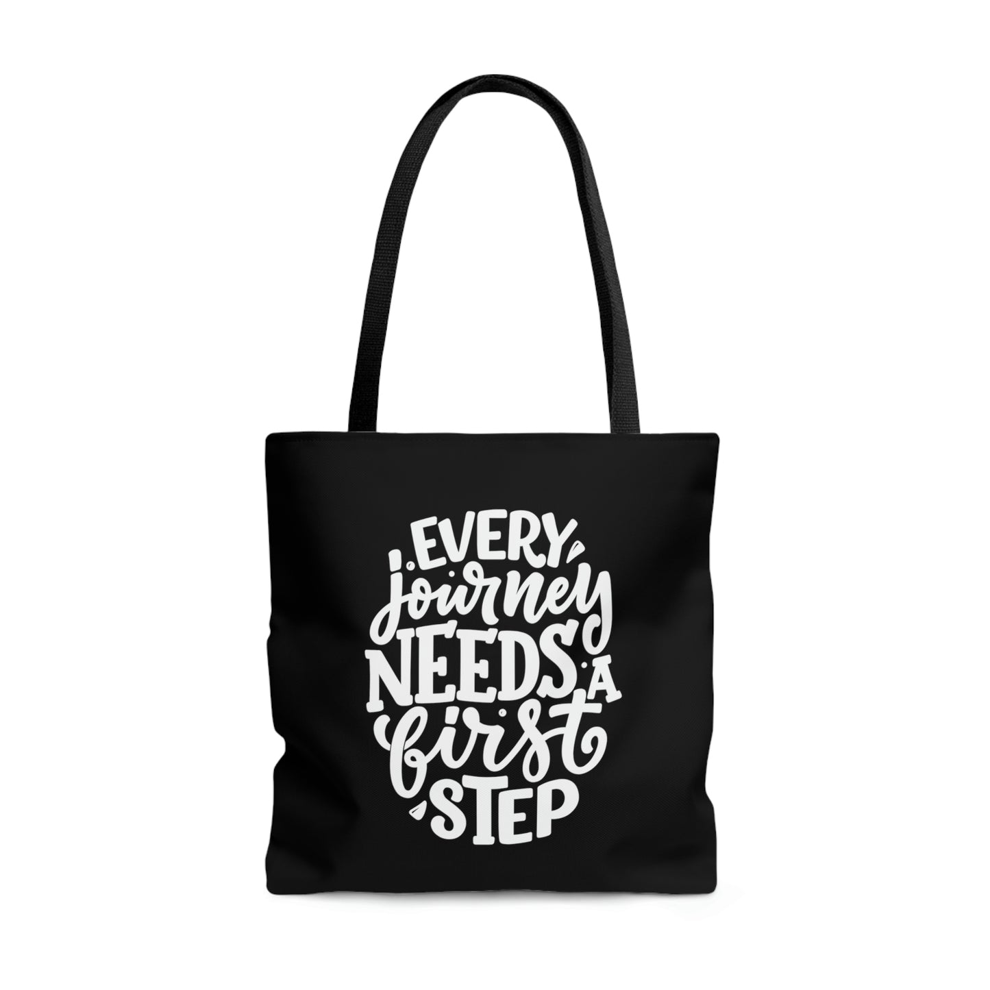 Every journey needs a first step- Tote Bags