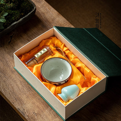 Traditionelles Matcha-Geschenkset