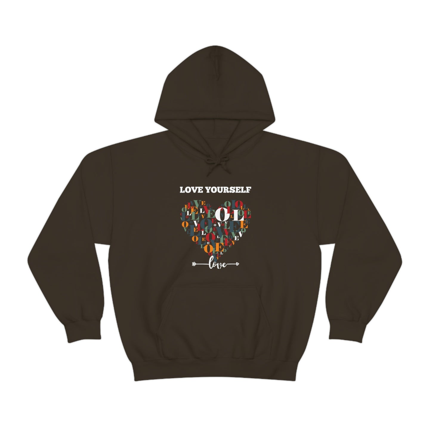 Love Yourself- Unisex Heavy Blend™ Hooded Sweatshirt