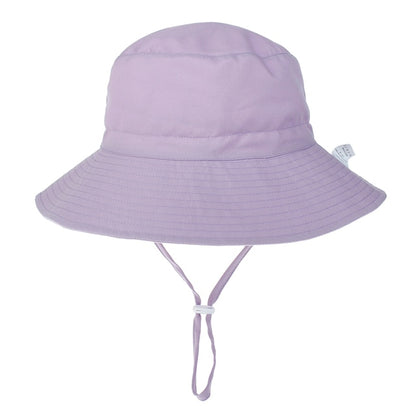 Summer Baby Sun Hat Baby Sun Hat for Girls and Boys  Outdoor Neck Ear Cover Anti UV Kids Beach Caps Bucket Cap 0-8 Years