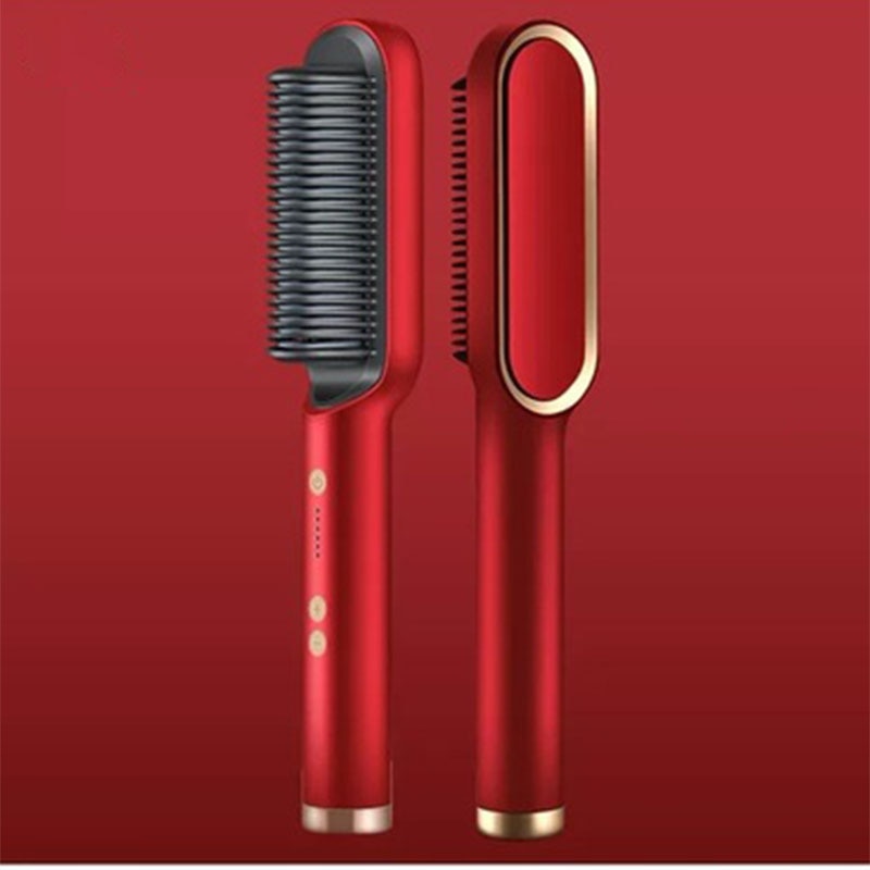 Professional Electric Hair Straightener Brush