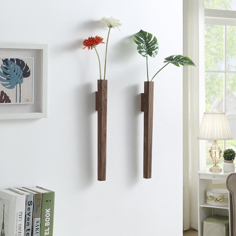 Wooden Hanging Vase