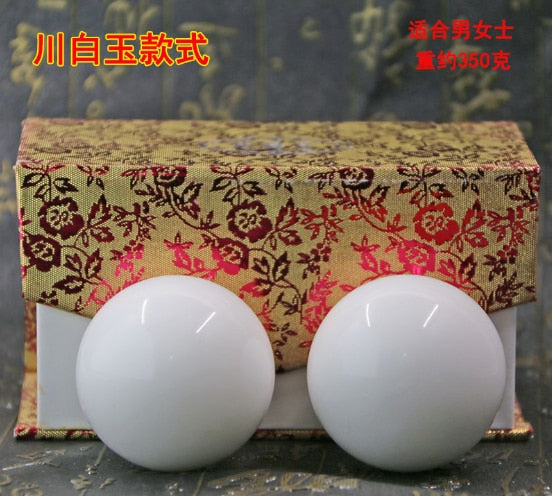 50mm Natural Jade Baoding Balls