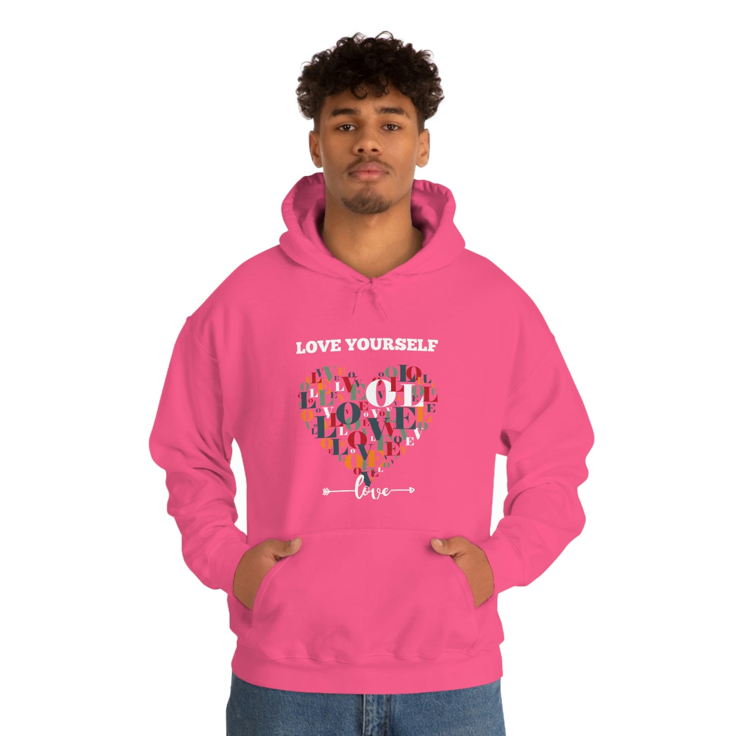 Love Yourself- Unisex Heavy Blend™ Hooded Sweatshirt