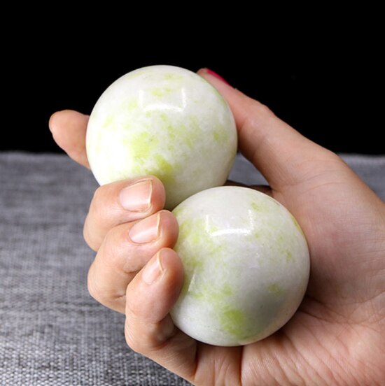 50mm Natural Jade Baoding Balls