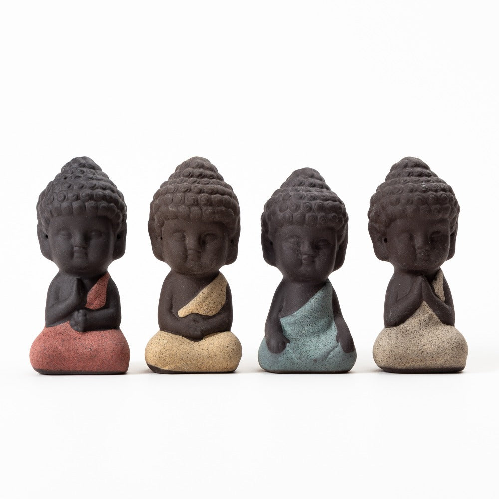 Small Buddha Charm Figurine Jewelry Display Decoration 9X4 cm