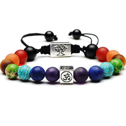 Baum des Lebens 7 Chakra Armband