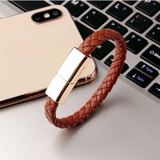 USB-C-Micro-Kabelarmband