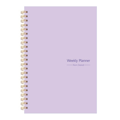 2023 A5 Agenda Planner Notebook Diary Weekly Planner Goal Habit Schedules Journal Notebooks For School Stationery Office