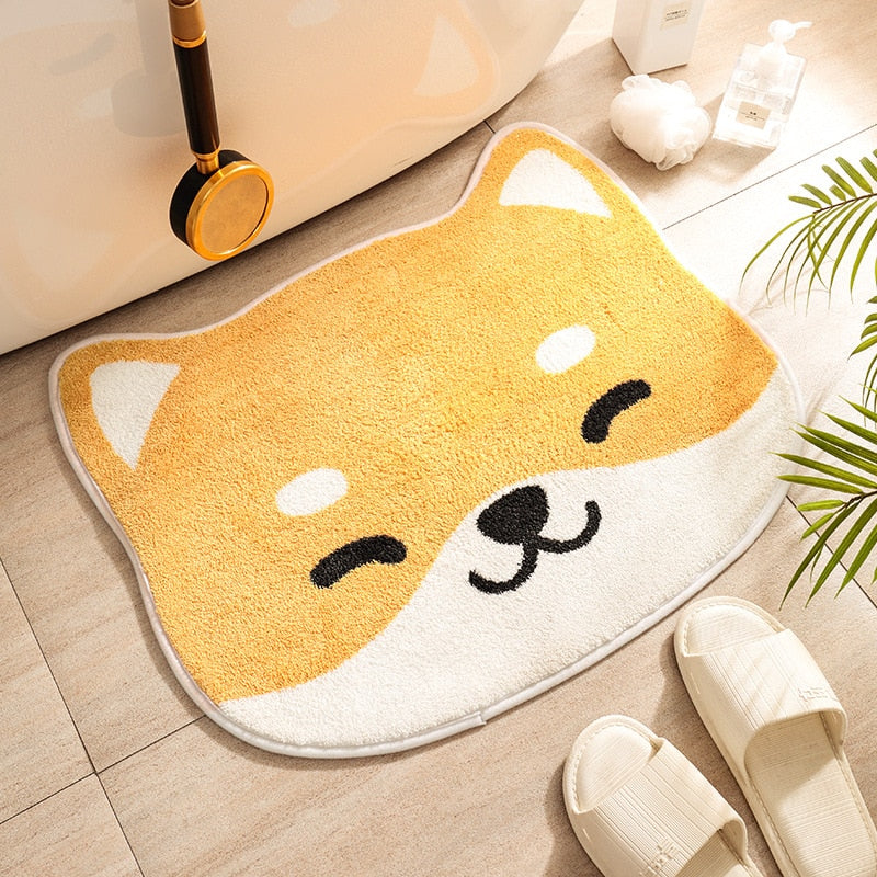 Cartoon Cat Non-Slip Carpet